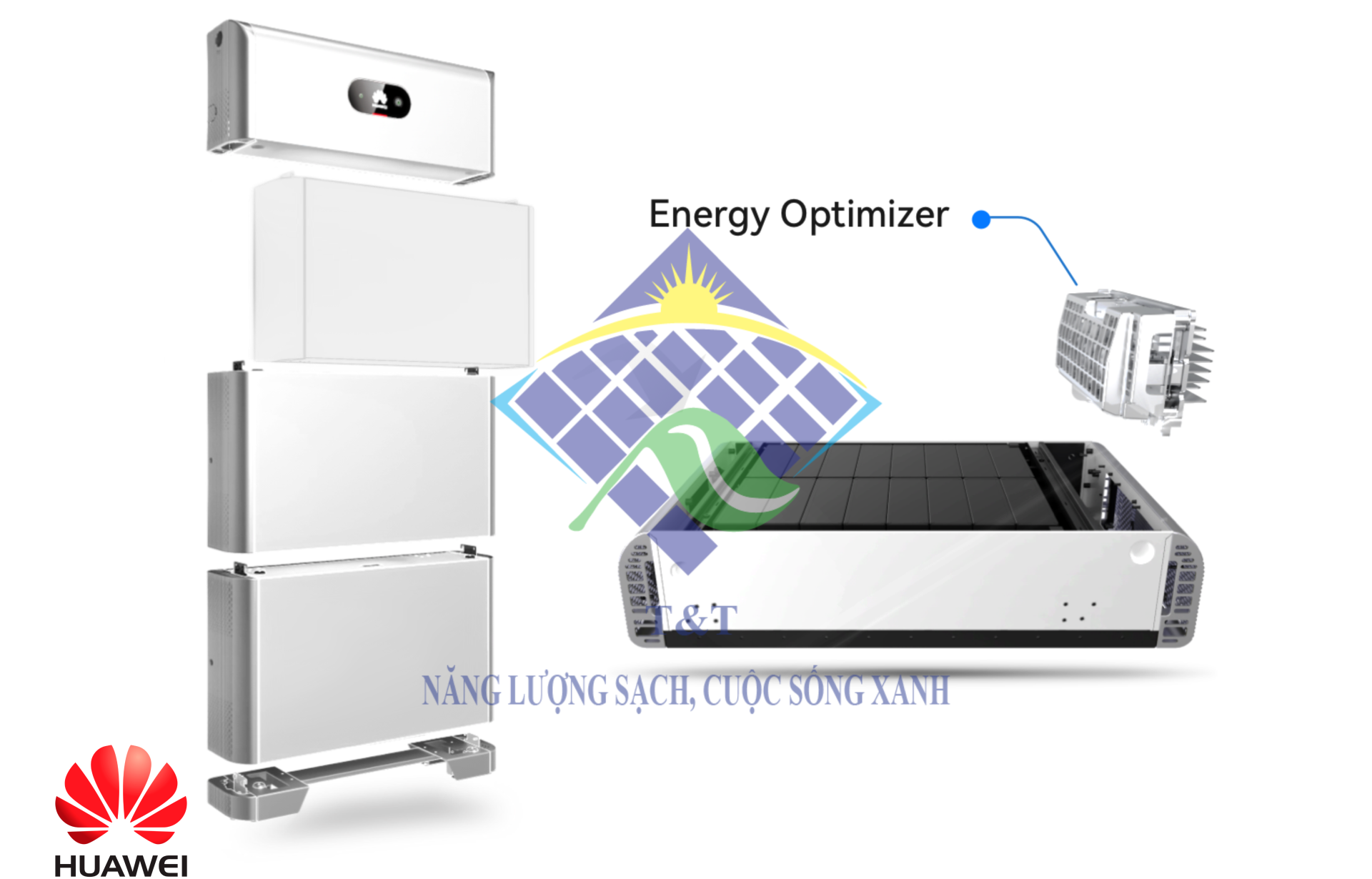 Inverter Huawei Tối ưu hiệu suất năng lượng
