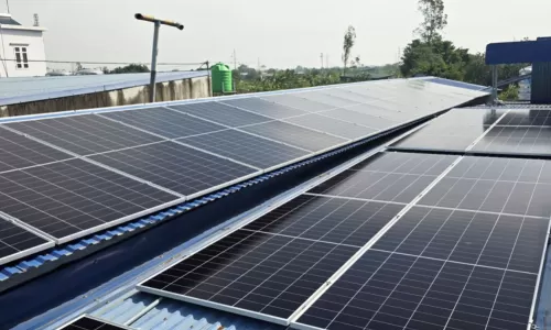 Bàn Giao Hệ Thống Điện Năng Lượng Mặt Trời 40kWp 3 Pha Cho Xưởng May