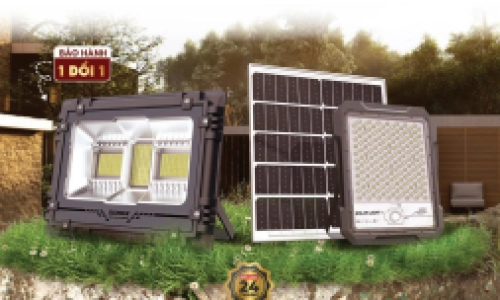 CẤU TẠO – NGUYÊN LÝ HOẠT ĐỘNG – LỢI ÍCH KHI LẮP ĐẶT ĐÈN PHA NĂNG LƯỢNG MẶT TRỜI NHÔM NGUYÊN KHỐI NLMTFL-PX SERIES