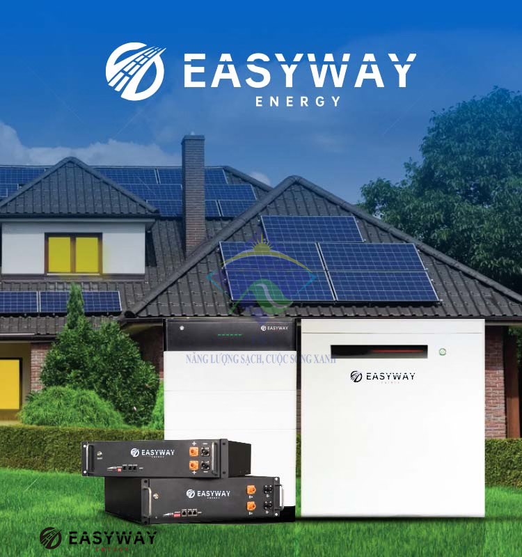 Lắp đặt Pin lưu trữ Easyway cho gia đình