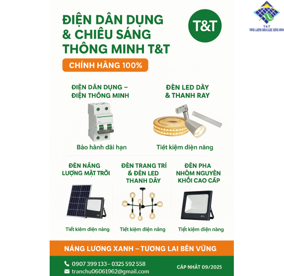 Giới thiệu đèn Solar Phi Thuyền nhôm nguyên khối, đèn pha NLMT FL-PX, đèn LED dây và đèn thanh dây