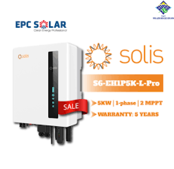 Biến tần Hybrid Solis S6-EH1P5K-L-Pro 5kW 1 Pha: