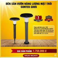 Đènn sân vườn năng lượng mặt trời SUNTEK GD05
