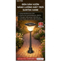 Đènn sân vườn năng lượng mặt trời SUNTEK GD88