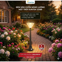 Đènn Sân Vườn  Năng Lượng Mặt  Trời  SUNTEK GD89
