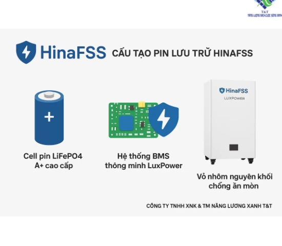 Pin Lưu Trữ  Giải Pháp Năng Lượng Thông Minh