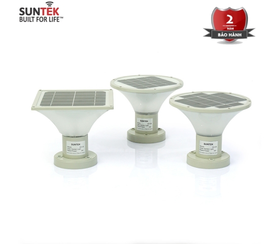 Đènn Trụ cổng Năng Lượng Mặt Trời.  SUNTEK GD-08