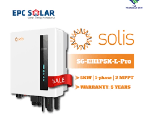 Biến tần Hybrid Solis S6-EH1P5K-L-Pro 5kW 1 Pha: