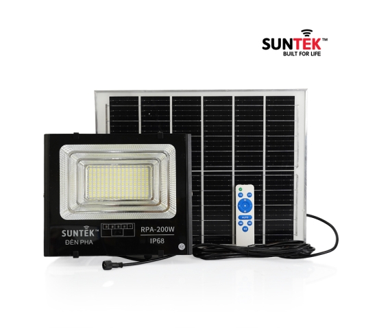 Đèn pha Năng  Lượng Mặt Trời  SUNTEK RPA-200