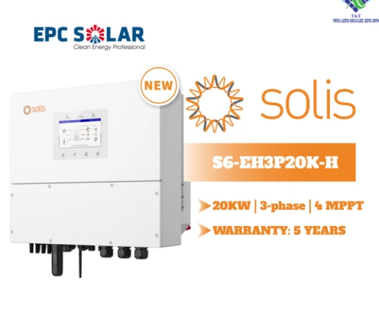 S6| 20KW Biến tần lưu trữ năng lượng mặt trời ba pha Solis