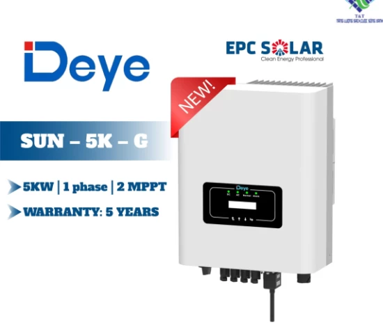  Bộ biến tần hòa lưới một pha DEYE 5KW